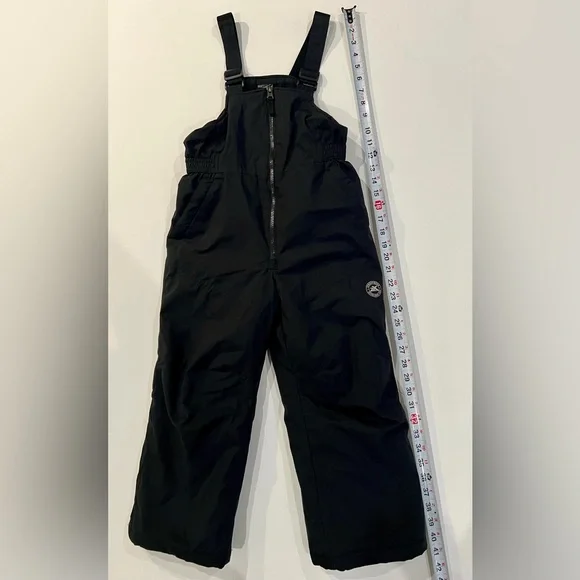 ZeroXposur Kids Small 6 7 Black Winter Snow Suit Bib Overalls Ski Suit - Picture 2 of 12